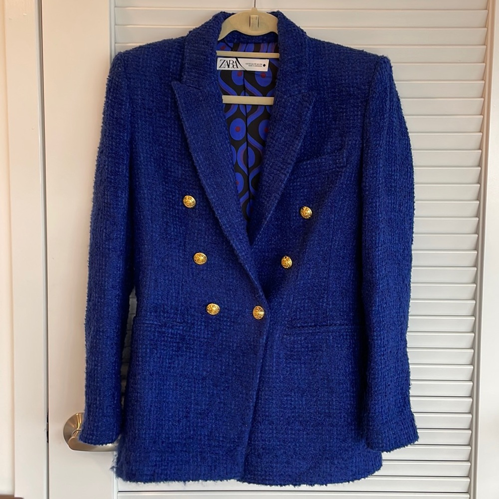 Zara Royal Blue Blazer
